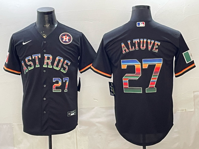 Men Houston Astros #27 Altuve black 2026 MLB Jerseys 0410001->philadelphia phillies->MLB Jersey